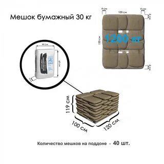 Сколько цемента в паллете