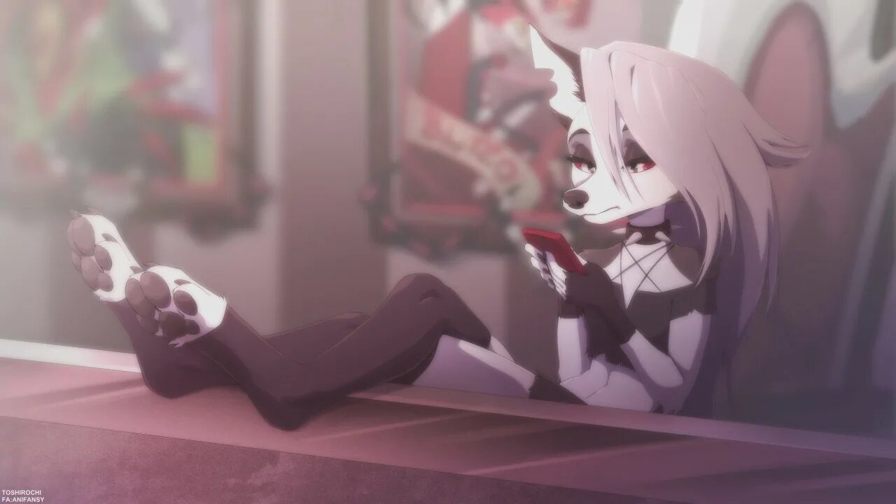 Loona helluva art. Loona helluva. хеллува босс loona foot. loona. helluva boss. vivzieverse.