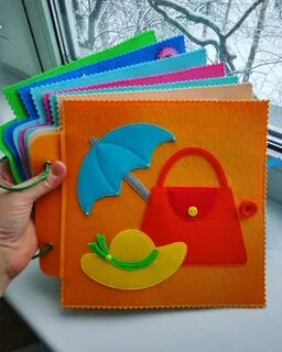 Книги из фетра сделать