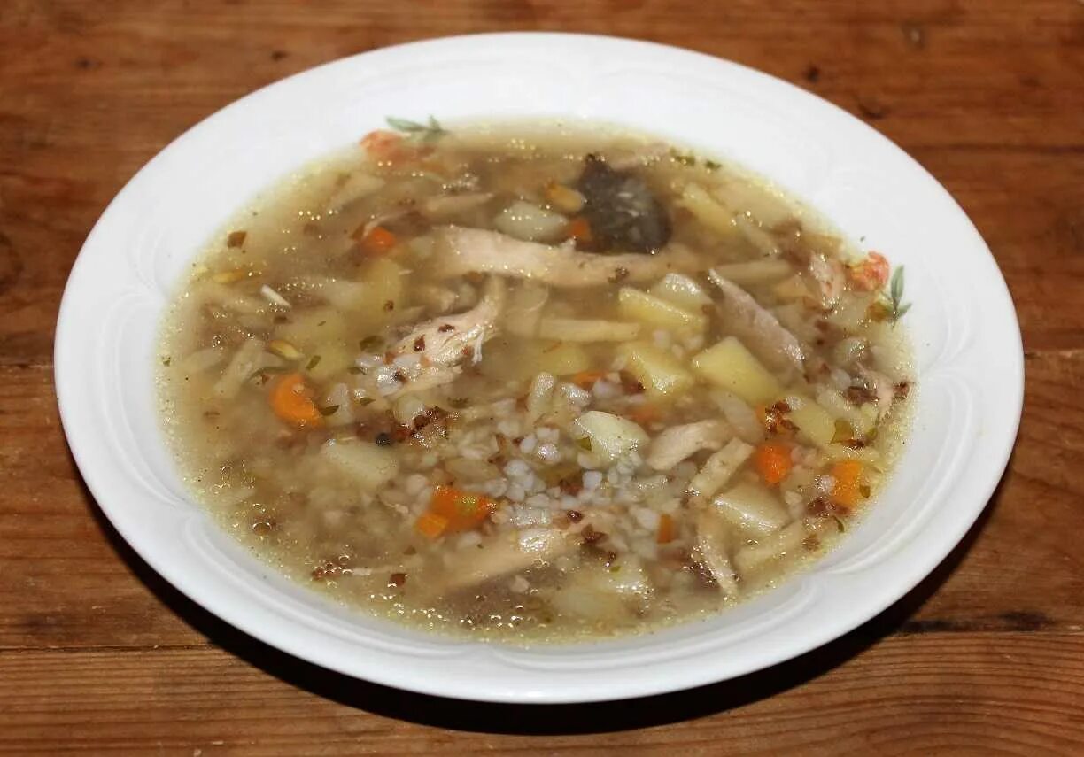 Рыбный суп с гречкой и соком лимона Poperchi Дзен