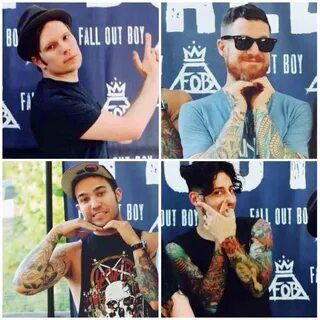 four pictures of the same man with tattoos on their arms and chest, one is ...