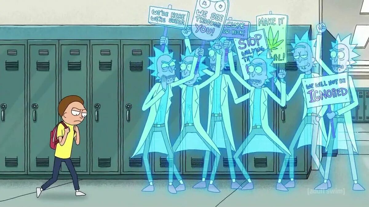 Рик денег. Рик и морти rick and morty. рик и морти агенты. рик из рика и морти.