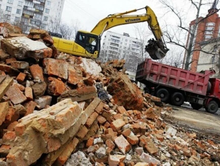 Отходы от сноса и разборки зданий