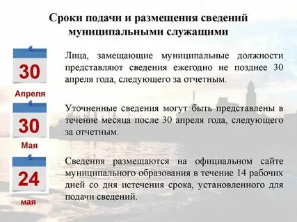 Дата предоставления декларации