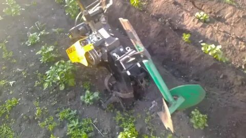 Мотоблоки окучники видео