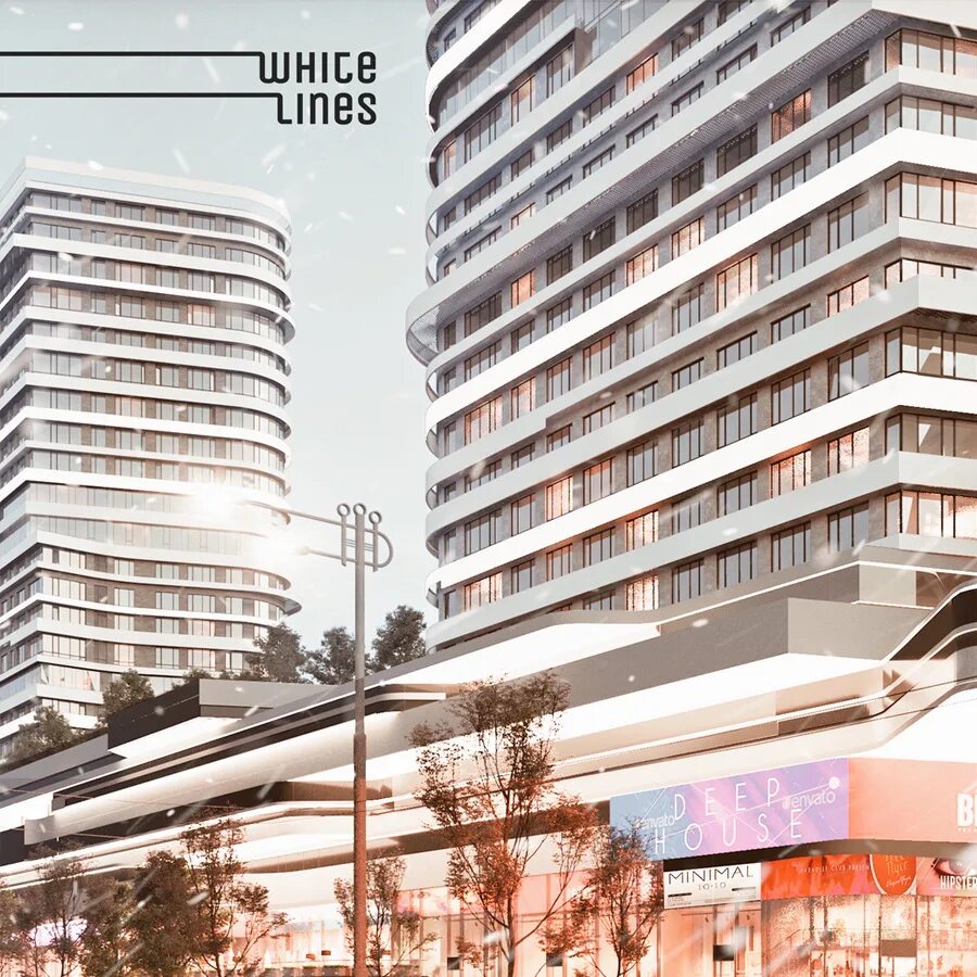 White complex. Жилой комплекс White lines.