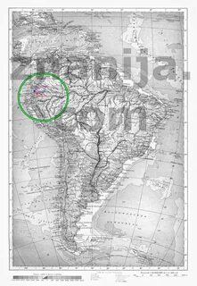 1 южной широты 78 западной долготы
