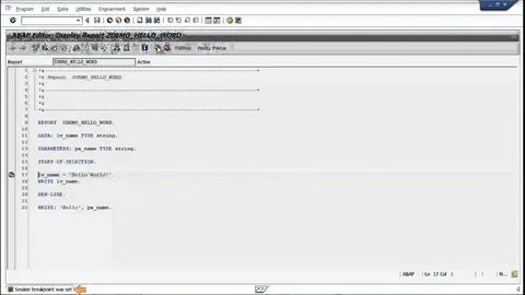 Select abap