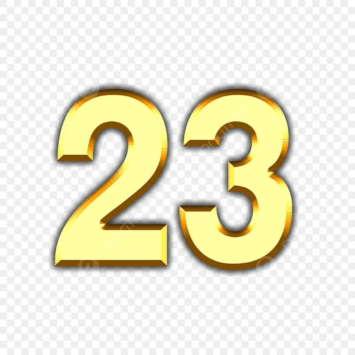 Номер 23. 23 Золотые цифры. Число 23. Цифры желтые 23.