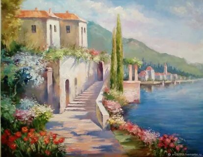 Картины масло италия