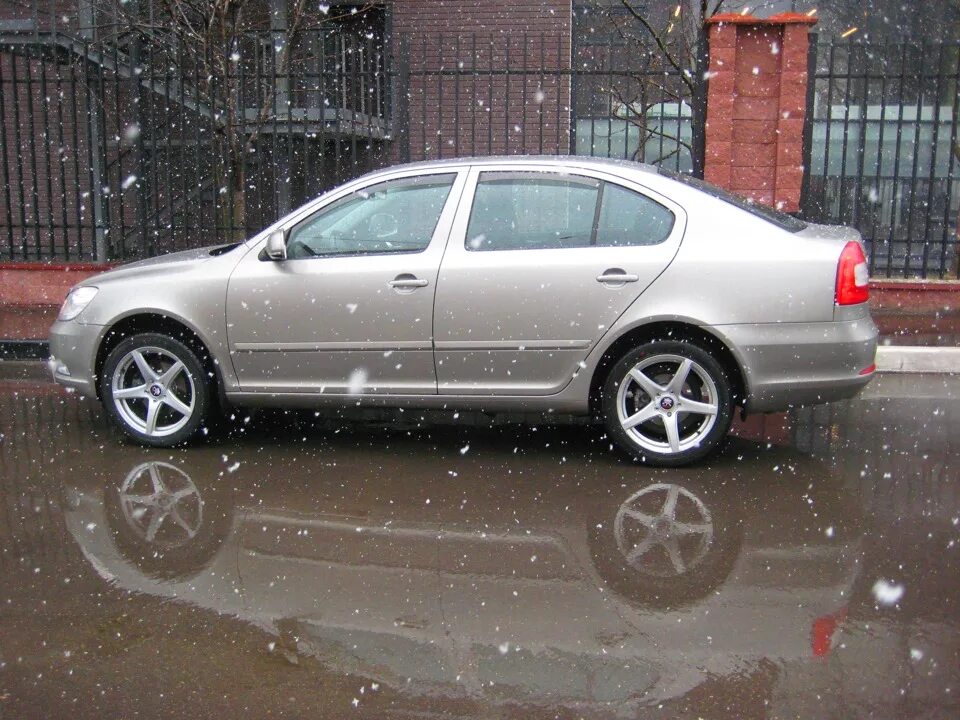 Диск шкода а5. Octavia a5 диски r17.