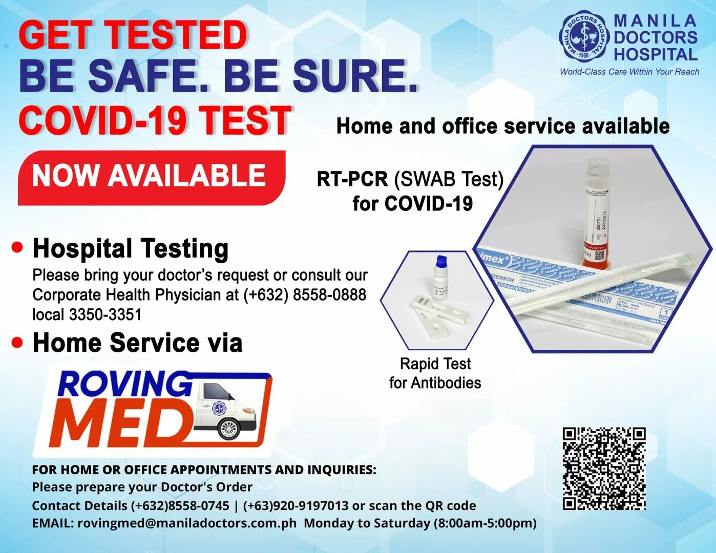 PCR Test Philippines.