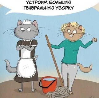 Уборка смешные картинки