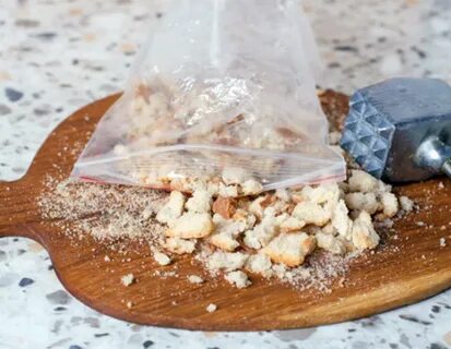 Как измельчить сухари