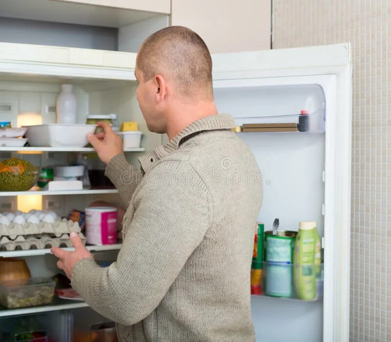 Look in the fridge