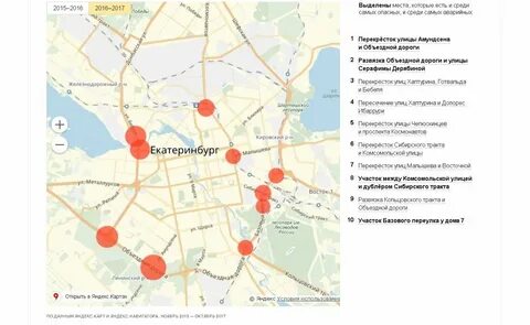 Тракты екатеринбурга на карте