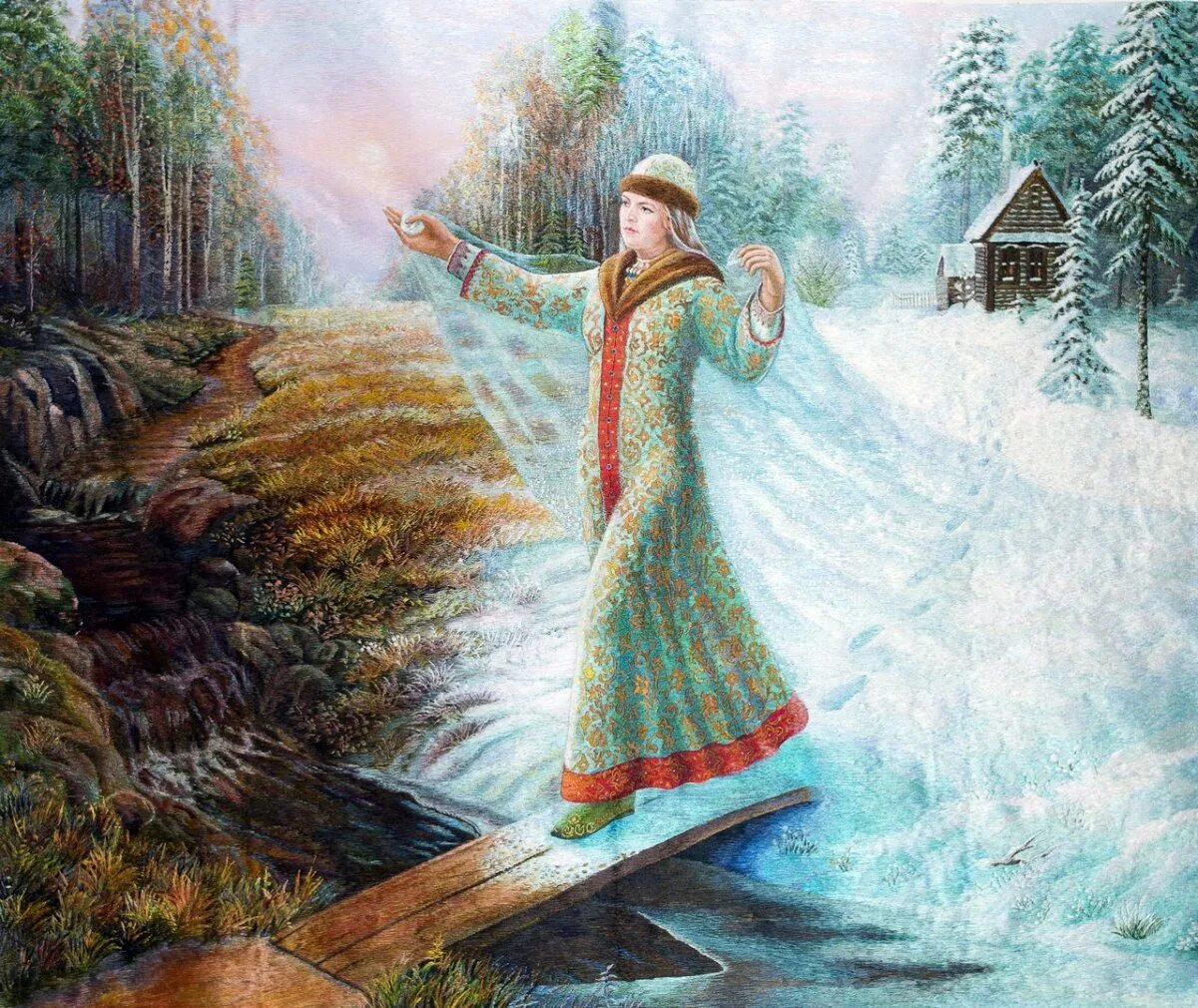 Бог лета и зимы. Славянская зима. богиня зимы. славяне зимой. славянская богиня зимы.