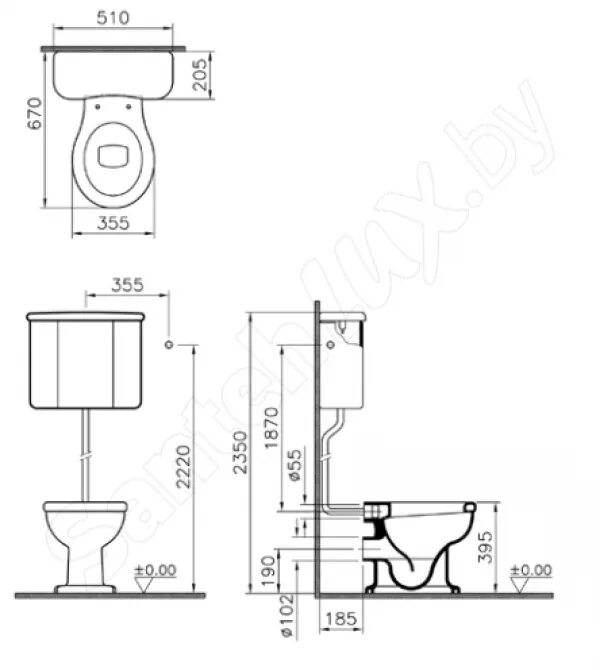 Vitra Efes унитаз с высоким бачком. Унитаз с бачком Vitra 5293 003-0075. Витра подвесной унитаз с бачком. Унитаз Vitra Efes 5802b003-0075. Унитаз с бачком горизонтальный выпуск