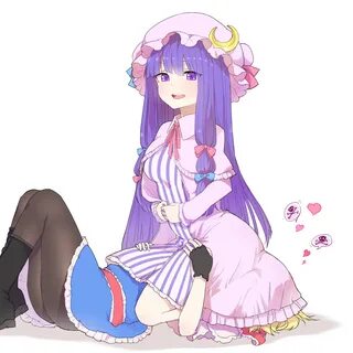 alice margatroid and patchouli knowledge (touhou) drawn by 13o Danbooru 