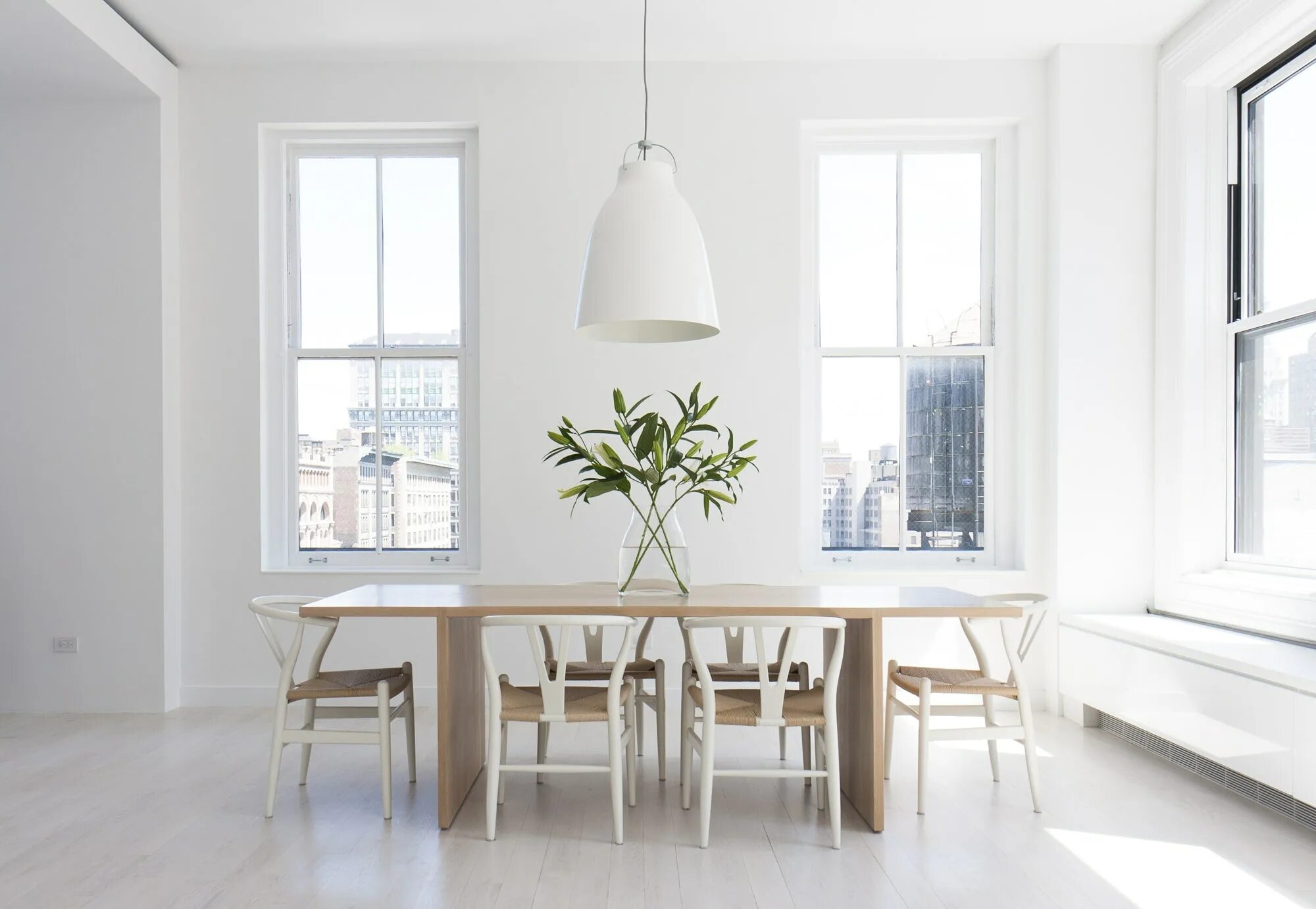 The table is the window