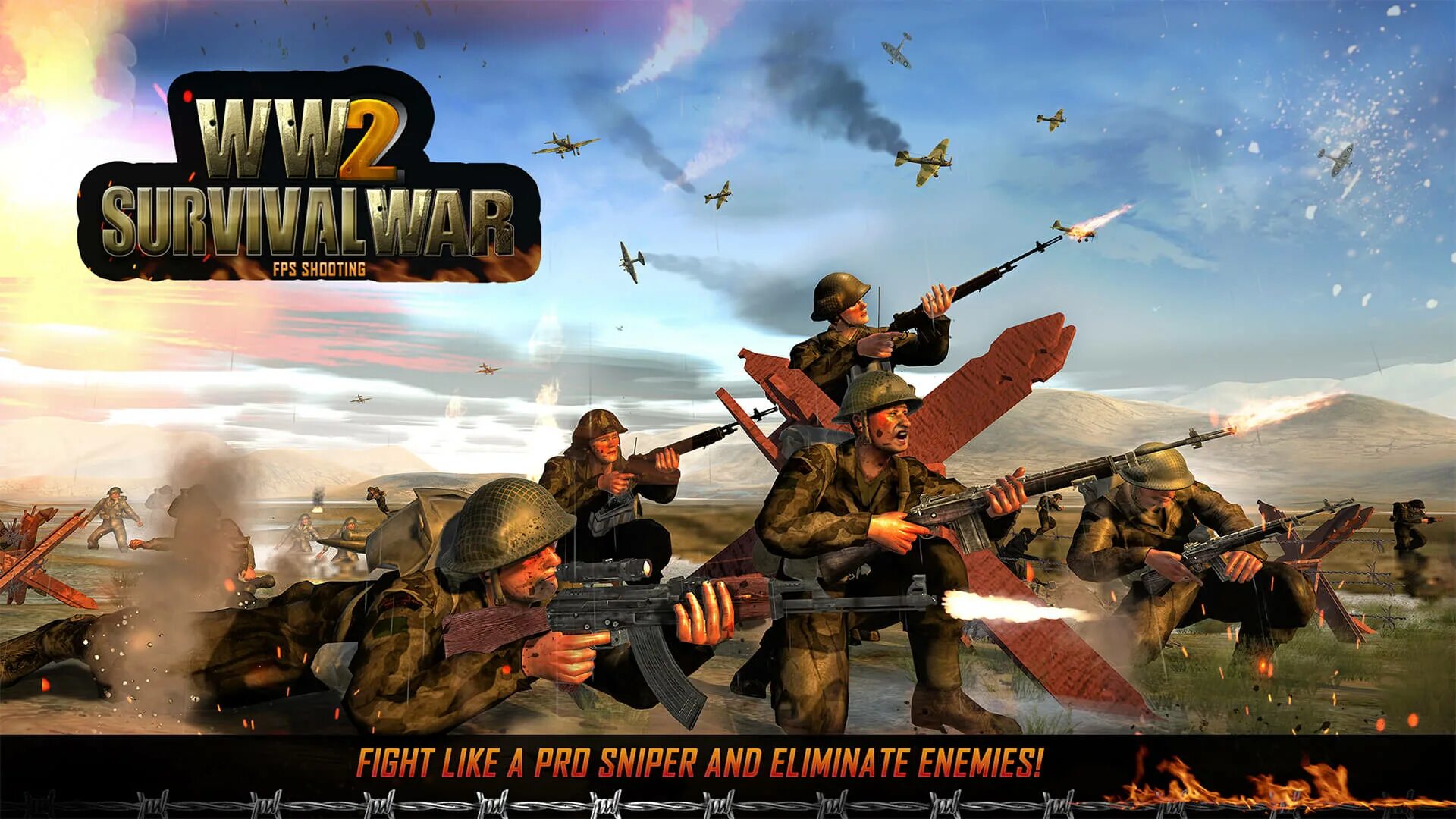 Игра survival wars. Ww2 игра.