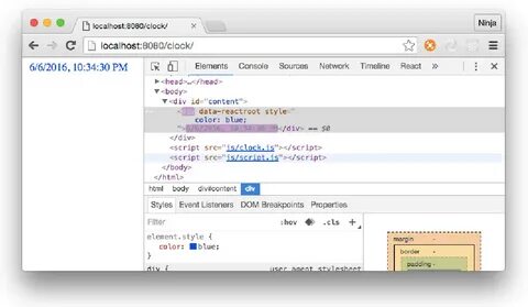 React json