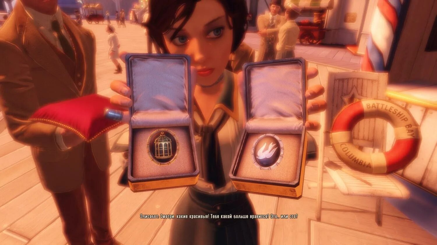 Лучший bioshock. Bioshock infinite элизабет финал. концовка биошок инфинити. bioshock хорошая концовка. bioshock infinite концовка.