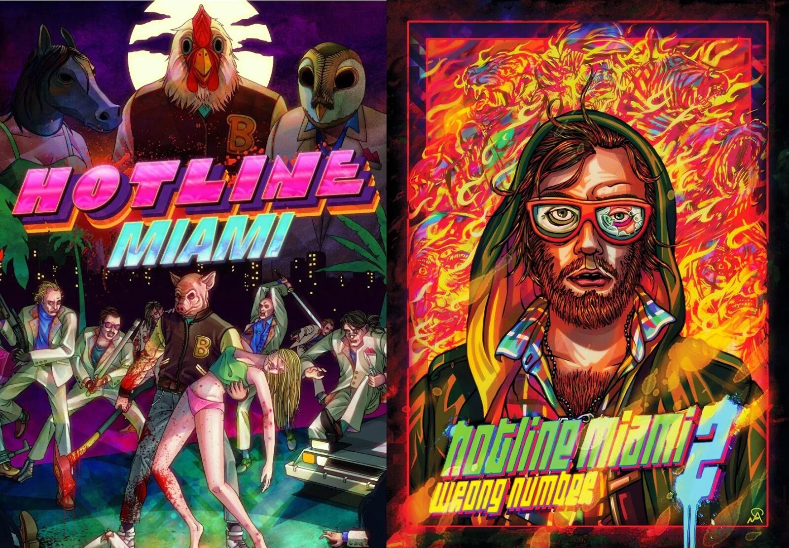 Постер Хотлайн Майами 1. Hotline Miami 2: wrong number. Hotline Miami 2: wrong number обложка. Хотлайн Майами обложка.