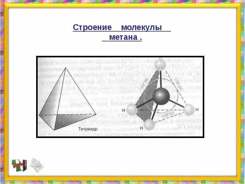 Метан имеет строение. Строение молекулы метана. Структура молекулы метана. Пространственное строение молекулы метана. Молекула метана в пространстве.