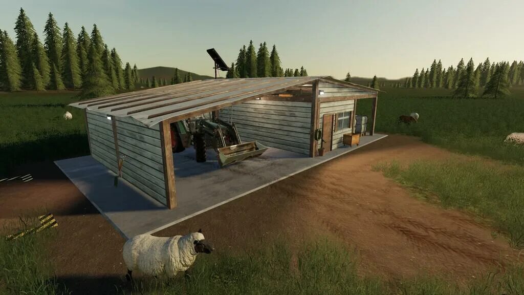 Farming simulator овцы