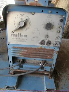 Miller Bluestar 2E DC arc welder in Stephenville, TX Item 9014 sold.