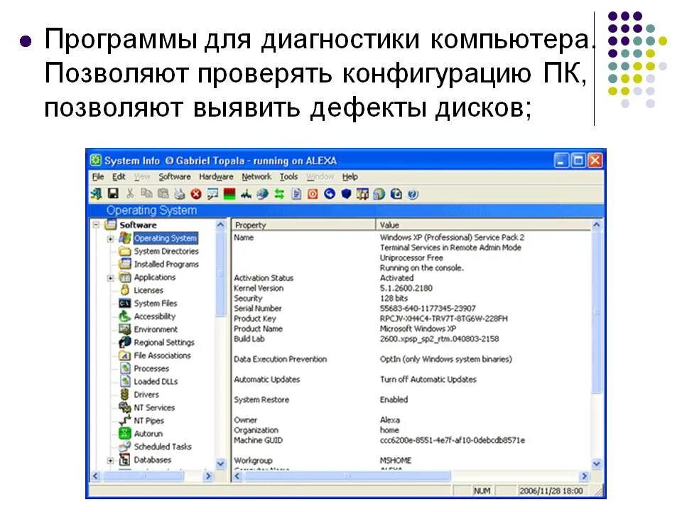 Какие программы должны установлены на компьютере. Программы диагностики работоспособности компьютера. Диагностические программы для ПК. Программы для диагностики, тестирования ПК, позволяют...?. Диагностирующие программы ПК это.