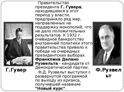 Политика рузвельта получила название