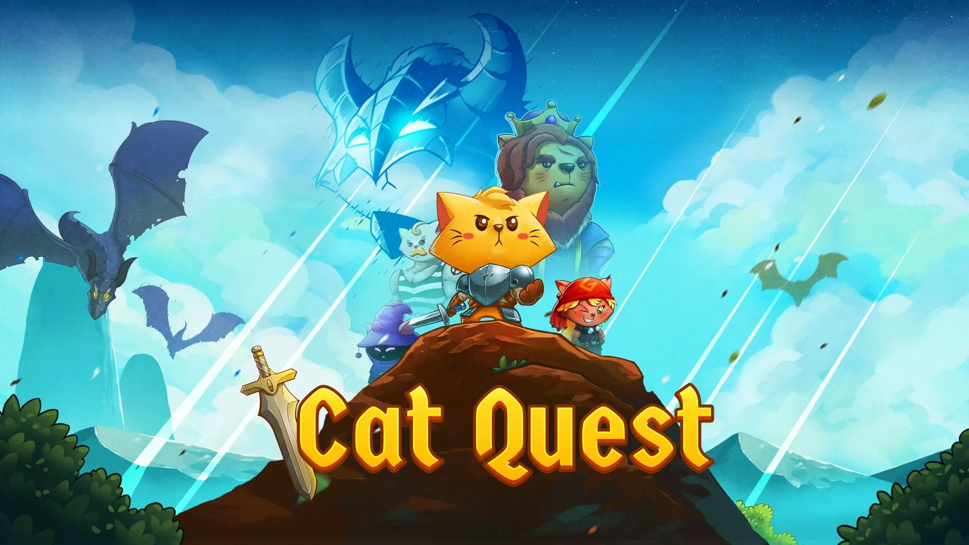 Игра cat quest. Cat Quest 1. Игра Кэт квест. Дракот Cat Quest. Cat Quest геймплей.