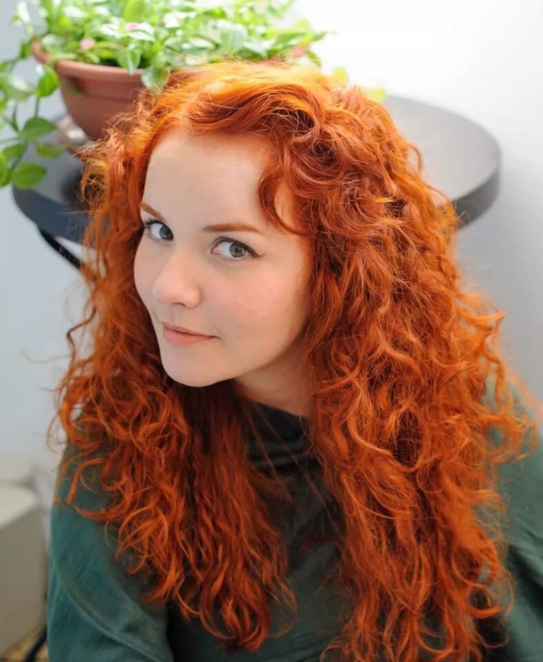 Получился рыжий. Curly hair Merida. Рыжая хна. Хна для волос.. Хна рыжая для волос.