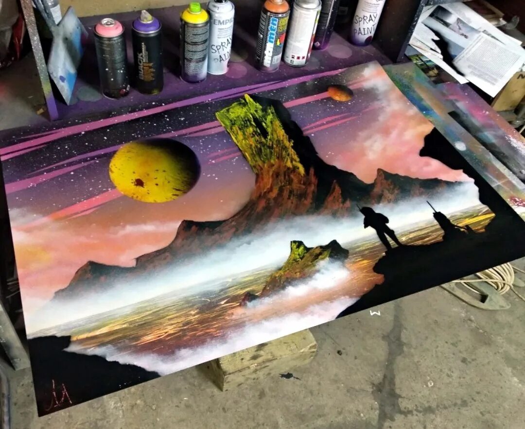 Баллончик рисунок. Картины красками из баллончика. Картины балончиковой краской. Баллончик с краской рисунок. Рисование баллончиками на бумаге.