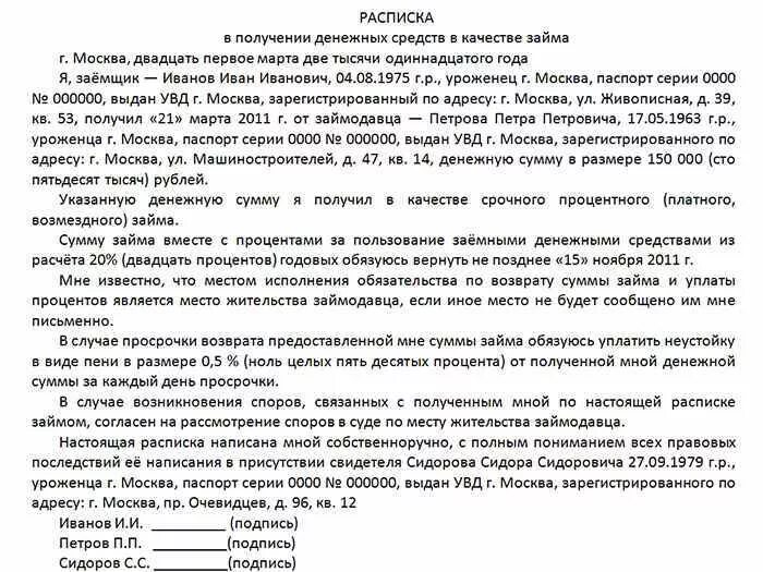 Как правильно писать расписку на деньги. Расписка о получении денежных средств образец в долг. шаблон расписки о получении денежных средств в долг под проценты. как правильно пишется расписка на получение денег. как правильно составить расписку о долге денежных средств образец.