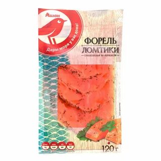 Форель слабосоленая ломтики