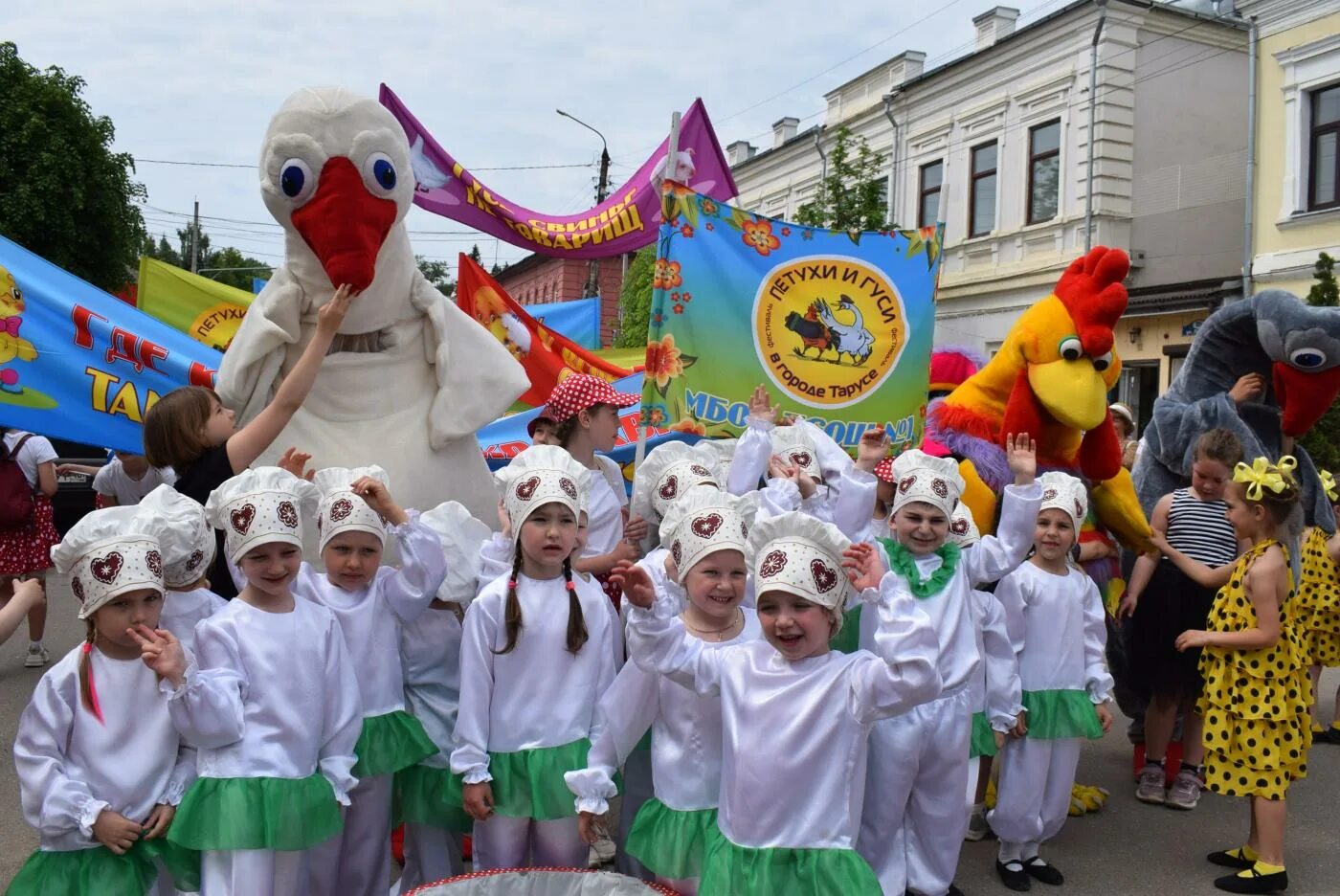 Таруса петухи гуси. Петухи и гуси в городе тарусе фестиваль. петухи и гуси в городе тарусе 2025. петушиный фестиваль.