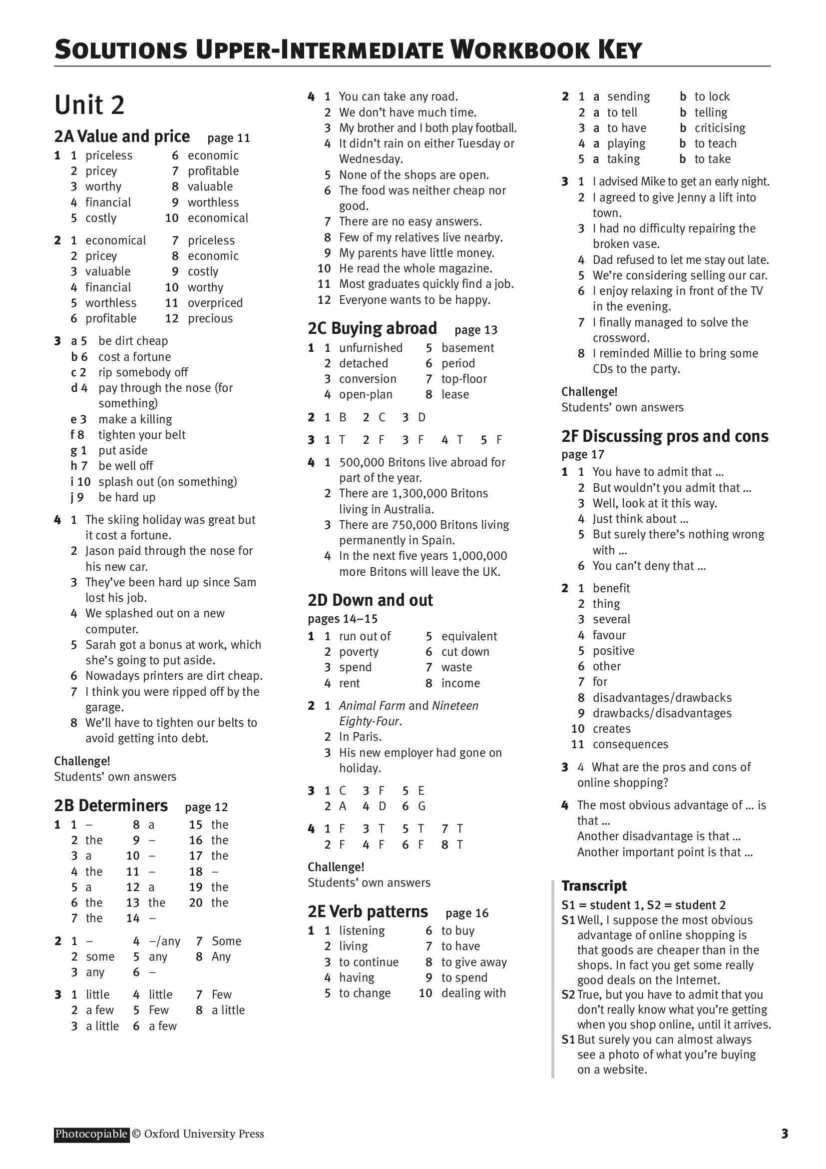 Student book upper intermediate keys. Pre-Intermediate Test 1 ответы. Solution pre Intermediate Test Unit 6. Solutions pre Intermediate 8 класс. Third Edition solution pre Intermediate Unit 5 Test 2a ответы.