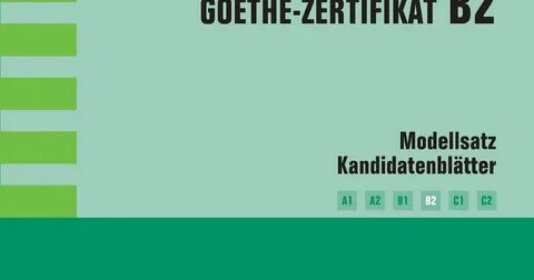 Goethe modellsatz