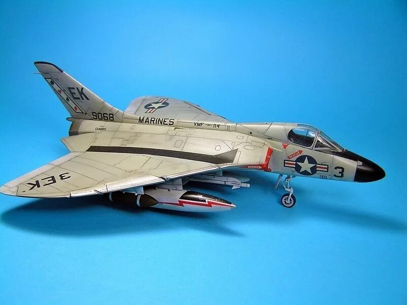 F4d-1 SKYRAY. Каропка.ру Авиация. XF-72 Tamiya. Каропка ру стендовые модели