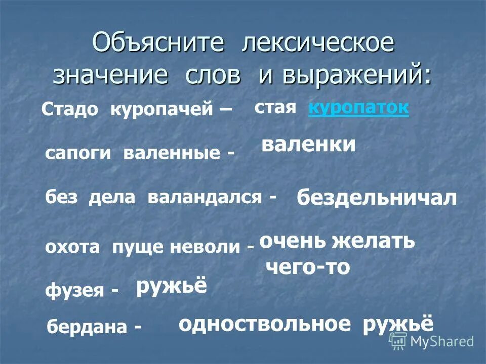 Пуще значение. Пуще значение. Пуще значение. Беловежская пуща. Объясните лексическое значение выделенных слов.