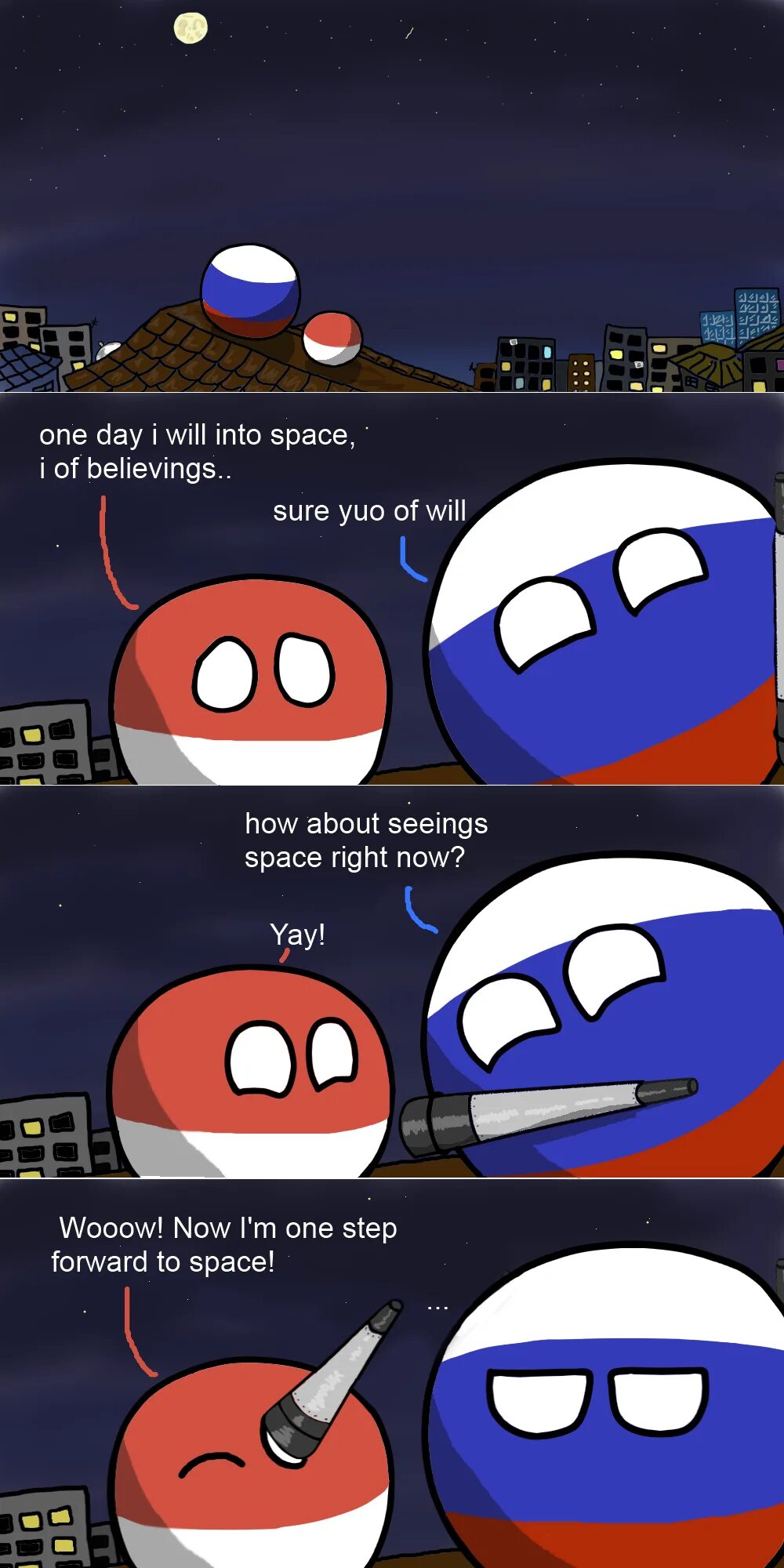 Cannot into. Poland cannot into space. poland can into space.
