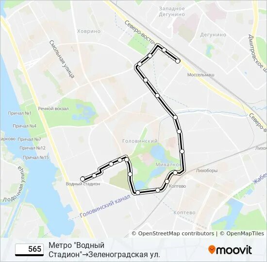 Автобусы от метро водный стадион. Маршрут 565. Маршрутка 565. Автобус 565 маршрут остановки и расписание. Остановка Дыбенко 565 автобус.