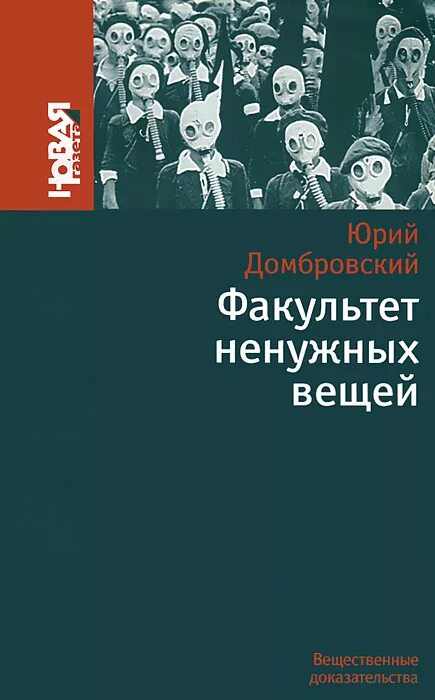 Домбровский факультет ненужных вещей краткое