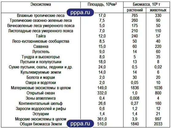 Плотность жизни в океане. Биомасса таблица. Распределение биомассы на земле. Биомасса и продуктивность экосистем таблица. Таблица биомасса суши почвы и океана.