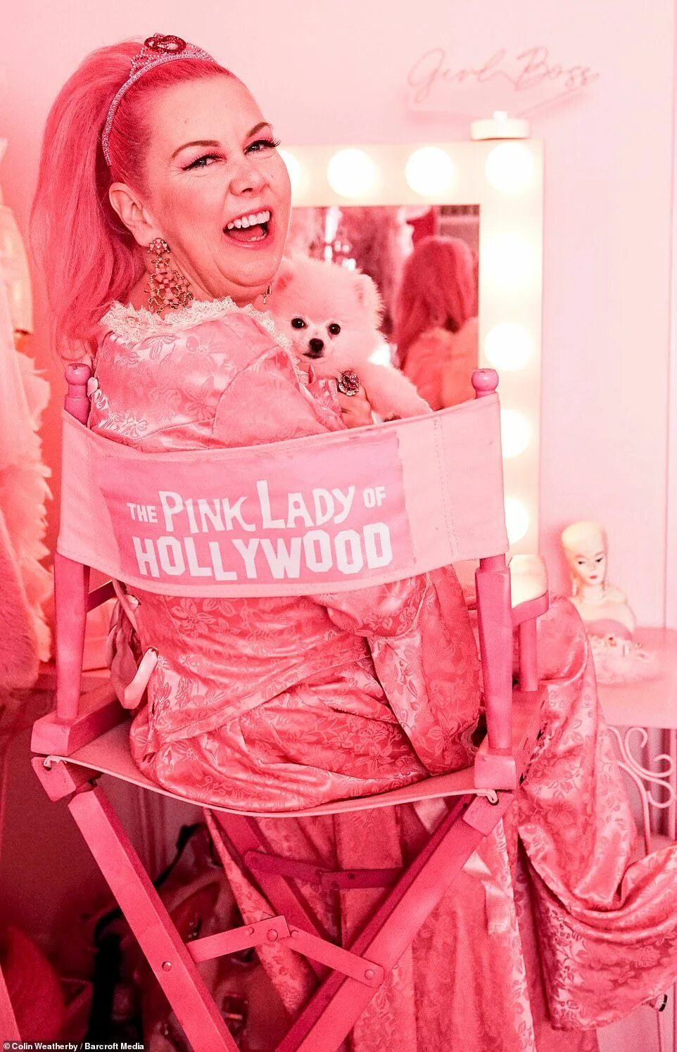 Pink side