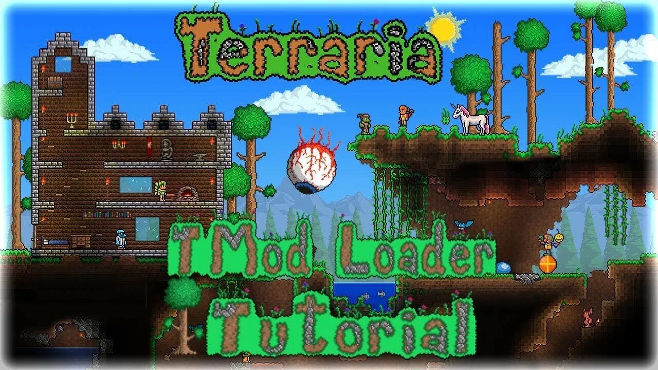 Террария 1.4 5. Tmodloader Terraria 1.3.5.3 в небеса. Tmodloader GOG installs must have the unmodified Terraria executable. Download tmodloader 64 bit.