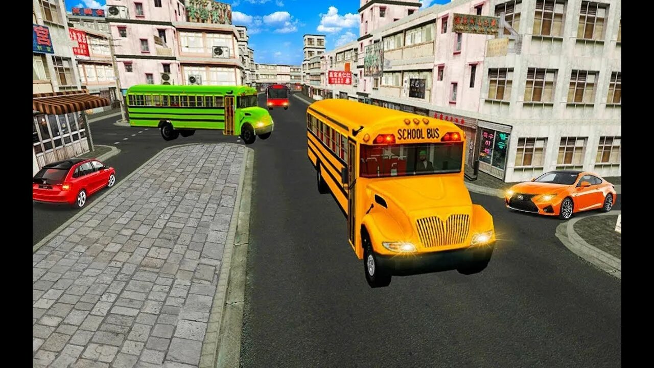 Найти игру автобусы